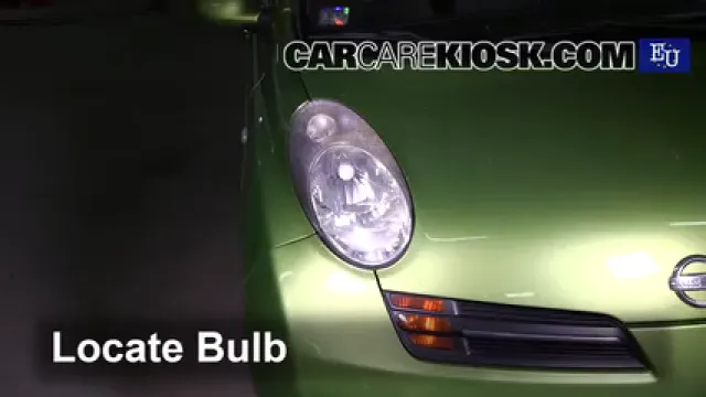 2005 Nissan Micra dCi 1.5L 4 Cyl. Turbo Diesel Éclairage Feu de jour (remplacer l'ampoule)